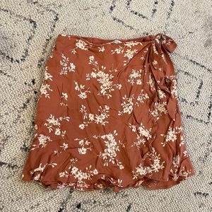 Abercrombie floral skirt